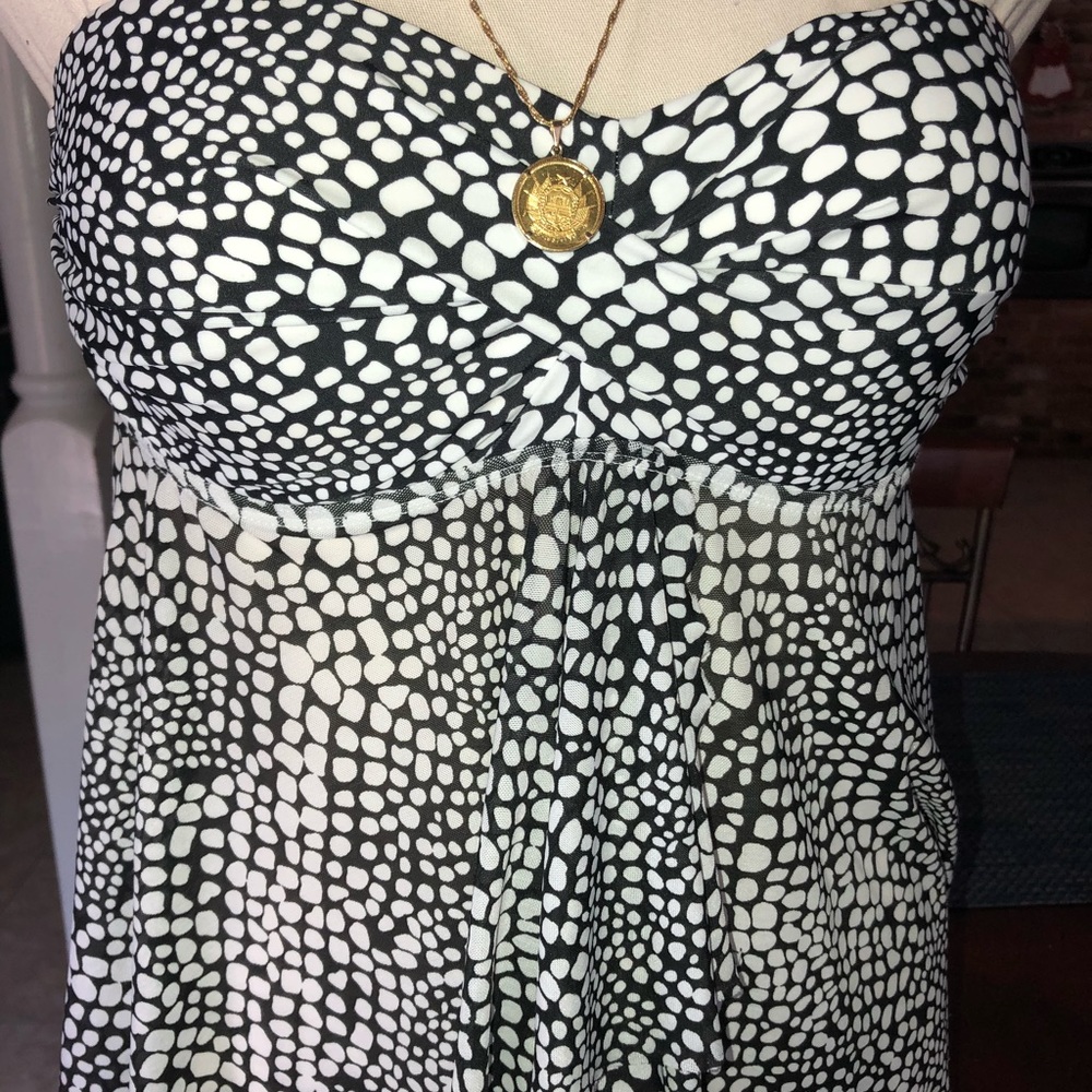 🌹5 for30🌹Strapless Animal Print Top